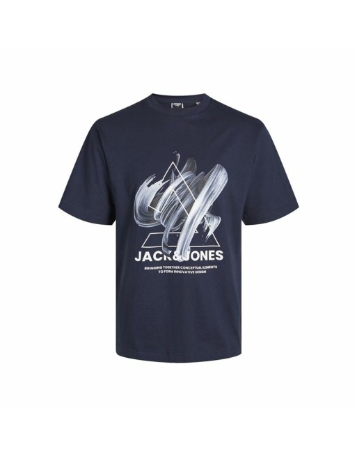 Maglia a Maniche Corte Bambino Jack & Jones Jcotint Tee Ss Azzurro