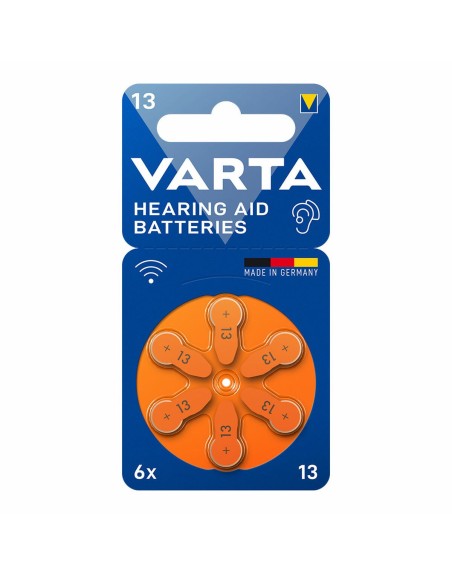 Pila per apparecchio acustico Varta Hearing Aid 13 6 Unità