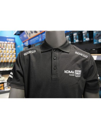 Kurzarm Poloshirt Sparco Koma Tools 02415nrgs