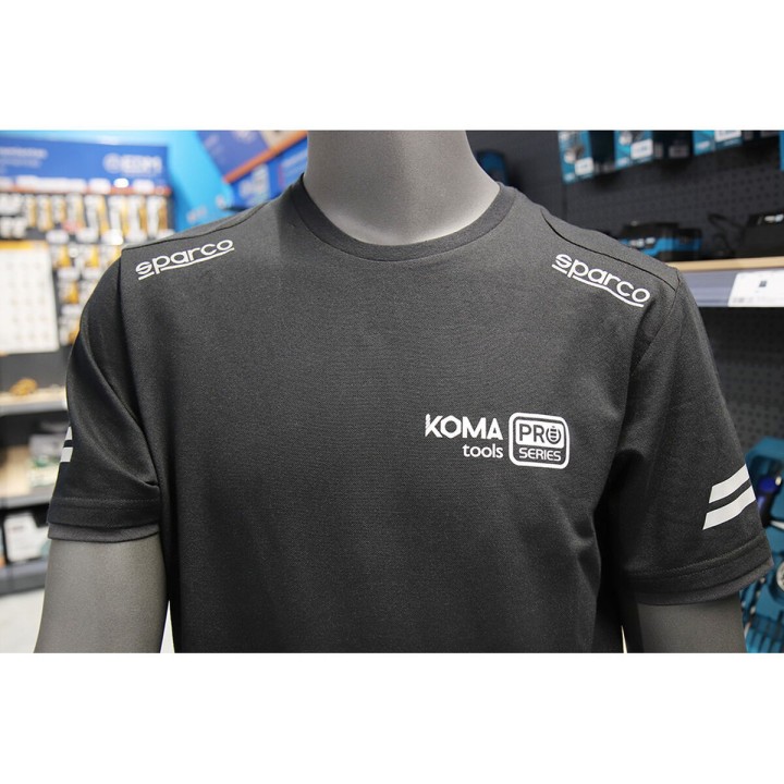 Maglia a Maniche Corte Unisex Sparco Koma Tools 02416nrgs
