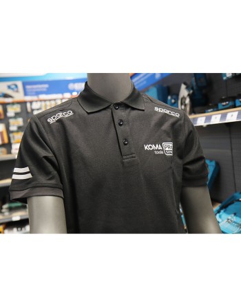 Polo a Maniche Corte Sparco Koma Tools 02415nrgs