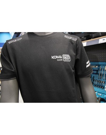 Unisex Short Sleeve T-Shirt Sparco Koma Tools 02416nrgs