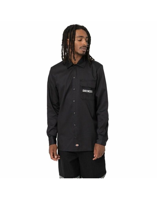 Men’s Long Sleeve Shirt Dickies Wichita Black