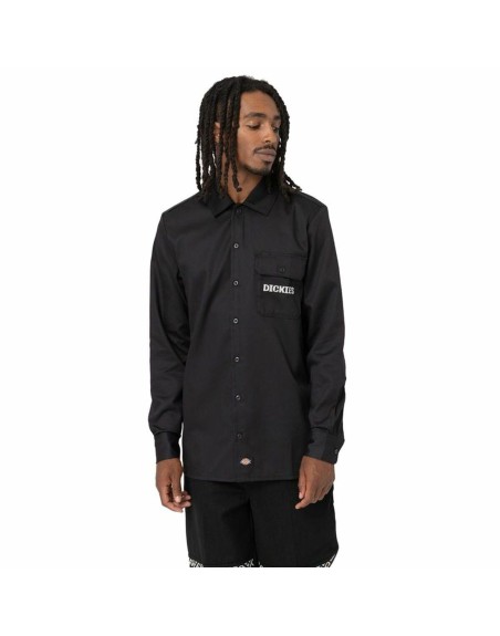 Men’s Long Sleeve Shirt Dickies Wichita Black