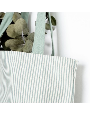 Shopping Bag Vinthera Okapi Bicoloured 46 x 32 cm Striped