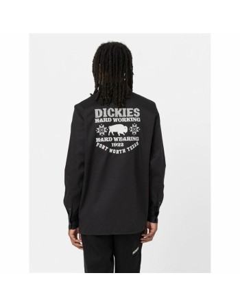 Men’s Long Sleeve Shirt Dickies Wichita Black