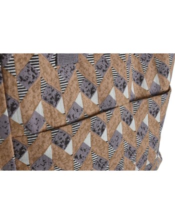 Håndtasker til damer Home ESPRIT Brun Turkisblå Koral 55 x 14 x 35 cm (3 enheder)