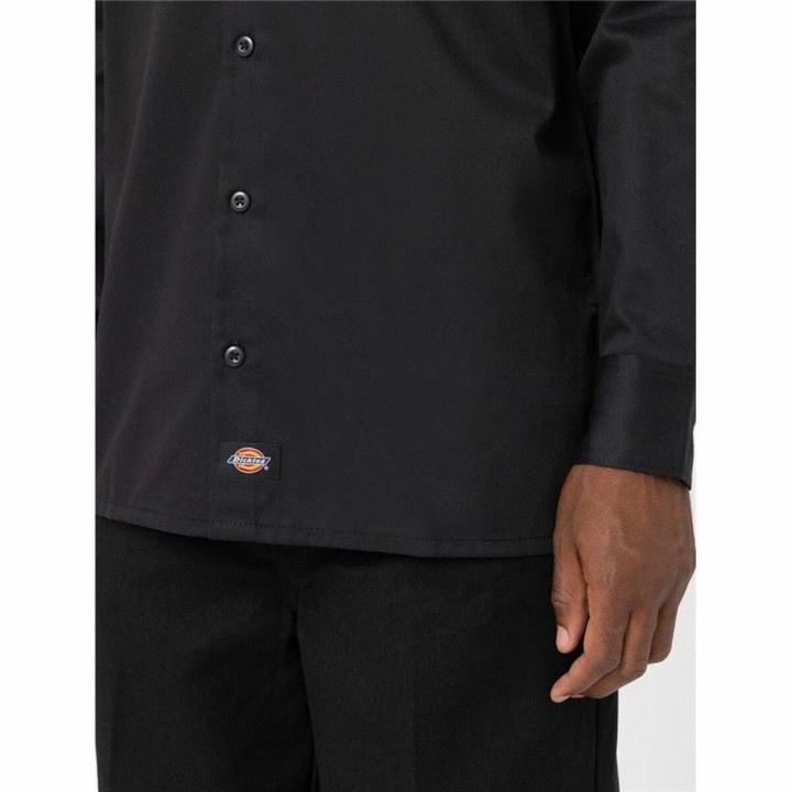 Langærmet Trøje til Mænd Dickies Wichita Sort