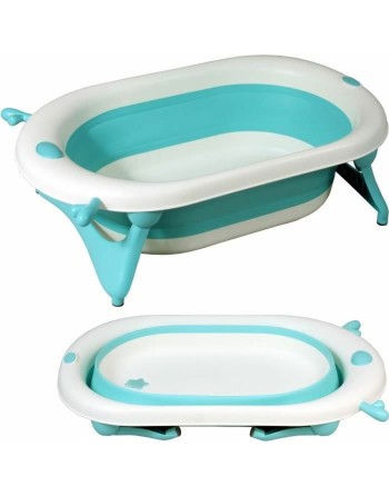 Bathtub Looping Blue White 50 x 81,5 x 23,5 cm Foldable