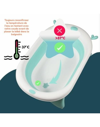 Bañera Looping Azul Blanco 50 x 81,5 x 23,5 cm Plegable