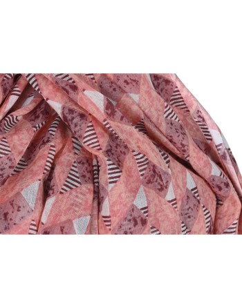 Pañuelo Home ESPRIT Marrón Turquesa Coral (3 Unidades)