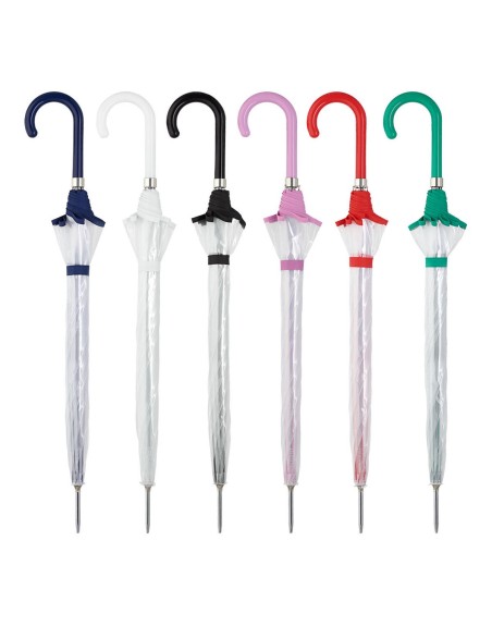 Automatisk paraply C-Collection 429 Gennemsigtig Ø 93 cm Længde