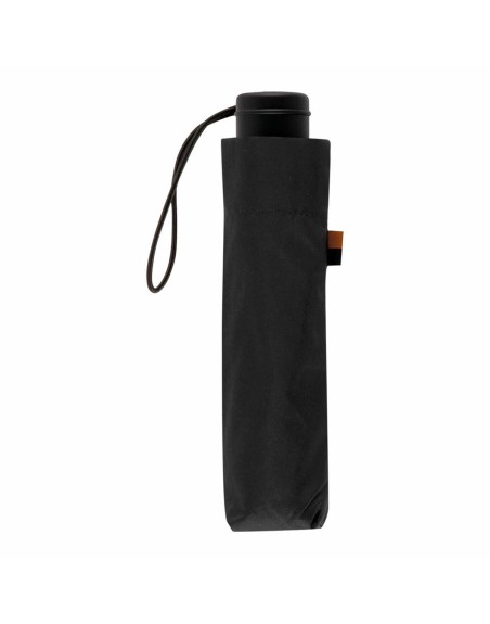 Faltbarer Regenschirm C-Collection Clima Schwarz Ø 98 cm Mini Handbuch