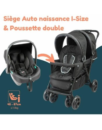 Poussette pour bébé Bambisol Noir