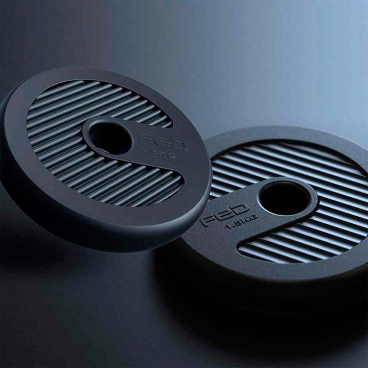 Disco di Sollevamento Pesi Xiaomi FED Nero