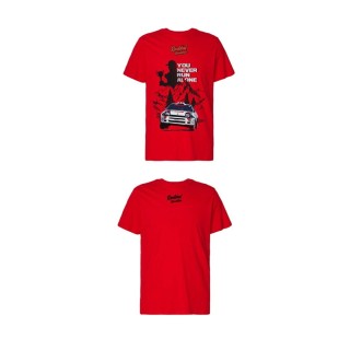 Kortærmet T-shirt til Mænd RADIKAL YOU NEVER RUN ALONE Rød XXL