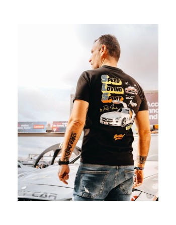 Herren Kurzarm-T-Shirt RADIKAL SLS RAUL ITUARTE Schwarz XXL