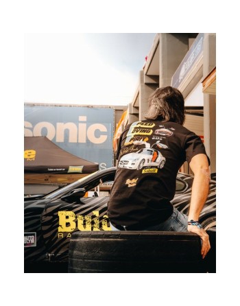 Kortærmet T-shirt til Mænd RADIKAL SLS RAUL ITUARTE Sort XXL