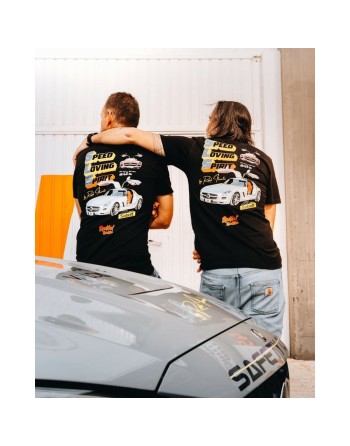 Kortærmet T-shirt til Mænd RADIKAL SLS RAUL ITUARTE Sort XXL