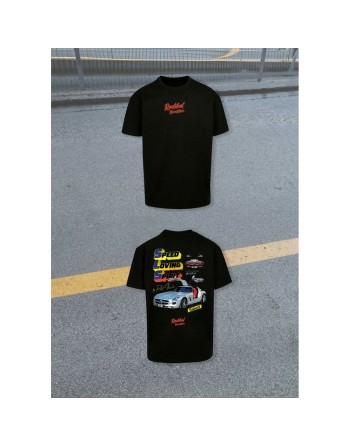 Herren Kurzarm-T-Shirt RADIKAL SLS RAUL ITUARTE Schwarz XXL