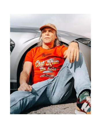 Maglia a Maniche Corte Uomo RADIKAL OUT RUN Rosso L