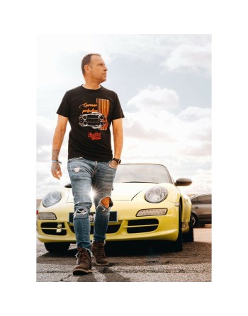 Kortærmet T-shirt til Mænd RADIKAL GERMAN PERFECTION Sort L