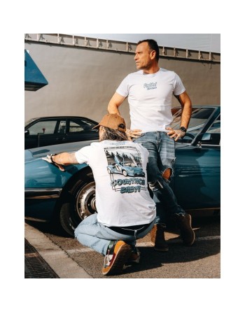 Maglia a Maniche Corte Uomo RADIKAL  NICE TRACTOR NEAR THE BULLS Bianco XXL