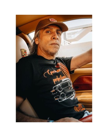 Kortærmet T-shirt til Mænd RADIKAL GERMAN PERFECTION Sort L