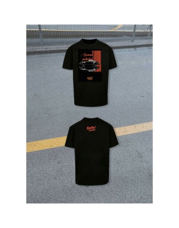 Kortærmet T-shirt til Mænd RADIKAL GERMAN PERFECTION Sort L