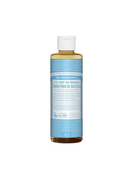 Sapone Liquido Dr Bronner's 240 ml Neutro