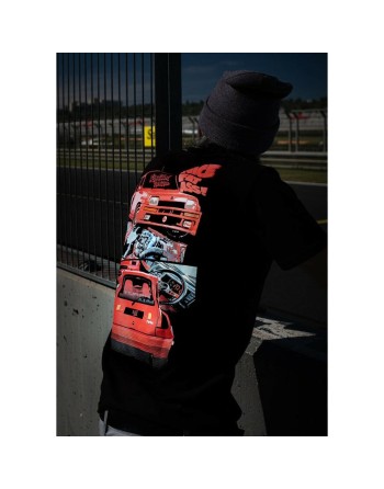 Maglia a Maniche Corte Uomo RADIKAL NICE FAT ASS Nero M