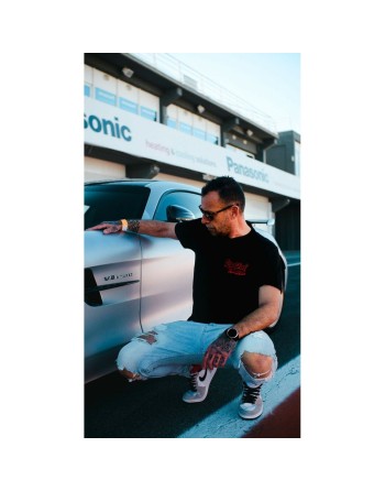 Maglia a Maniche Corte Uomo RADIKAL NICE FAT ASS Nero M