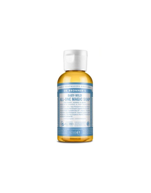 Flydende sæbe Dr Bronner's 60 ml Neutral