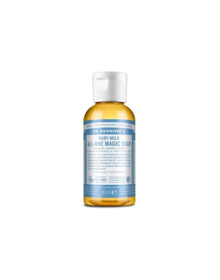 Flydende sæbe Dr Bronner's 60 ml Neutral