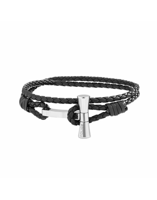 Armbånd til mænd Police PJ.26461BLB-01 Læder 19 cm