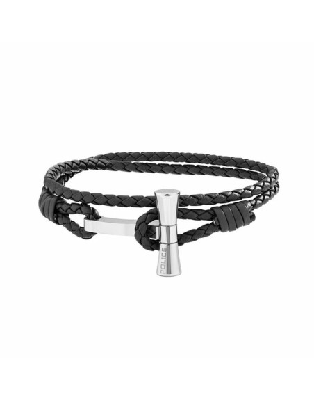 Armbånd til mænd Police PJ.26461BLB-01 Læder 19 cm