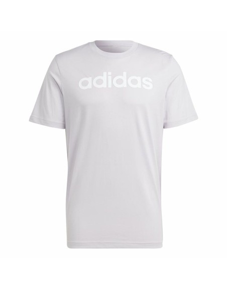 Maglia a Maniche Corte Uomo Adidas Essentials Lilla