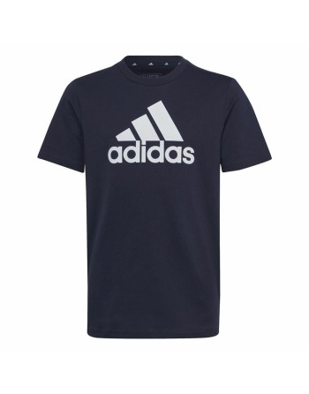 Maglia a Maniche Corte per Bambini Adidas Nero