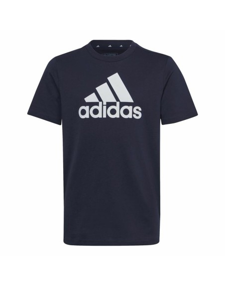 Maglia a Maniche Corte per Bambini Adidas Nero