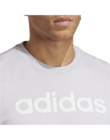 Maglia a Maniche Corte Uomo Adidas Essentials Lilla