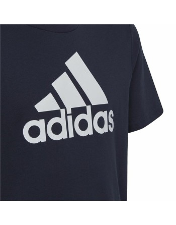 Child's Short Sleeve T-Shirt Adidas Black