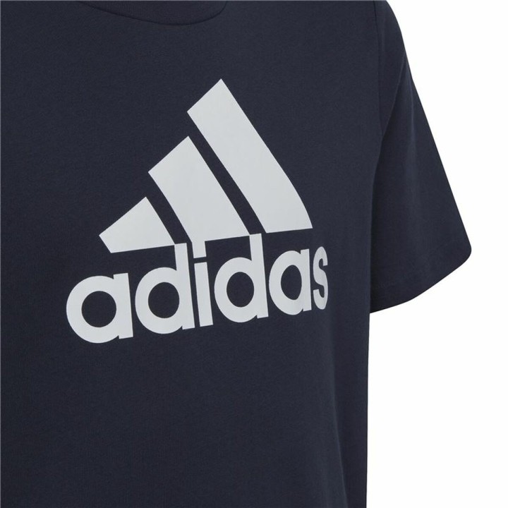 Camiseta de Manga Corta Infantil Adidas Negro