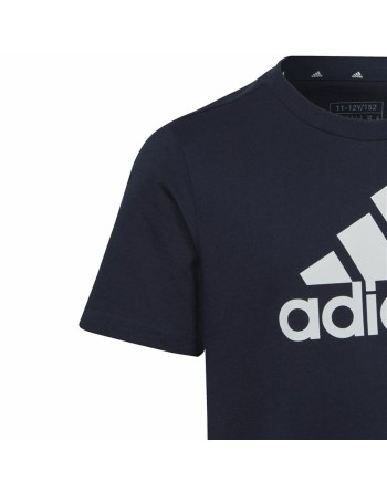 Child's Short Sleeve T-Shirt Adidas Black