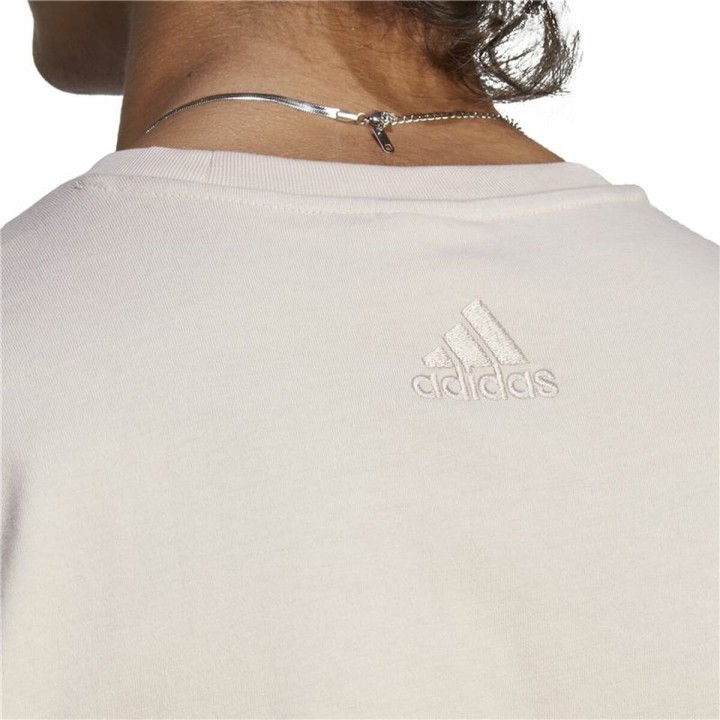 Kortærmet T-shirt til Mænd Adidas Essentials Beige