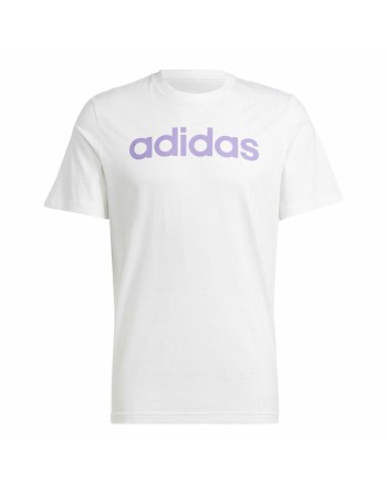 Herren Kurzarm-T-Shirt Adidas Essentials Weiß
