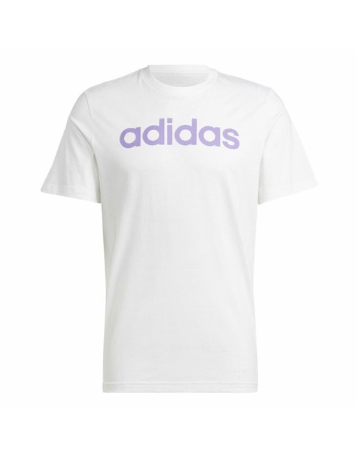 Maglia a Maniche Corte Uomo Adidas Essentials Bianco