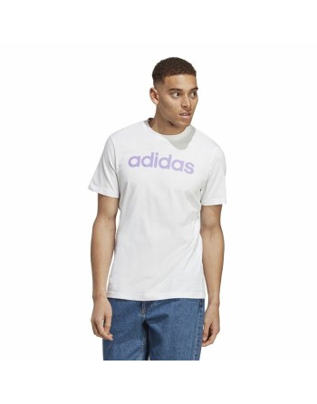 Maglia a Maniche Corte Uomo Adidas Essentials Bianco