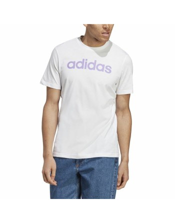 Maglia a Maniche Corte Uomo Adidas Essentials Bianco