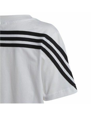 Maglia a Maniche Corte per Bambini Adidas Spider-Man Bianco
