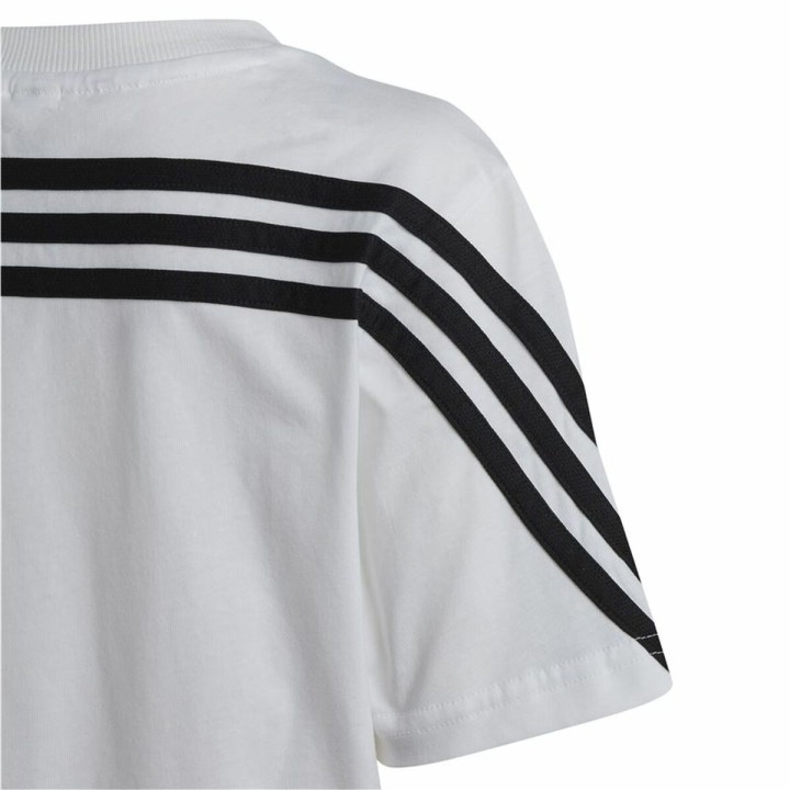Maglia a Maniche Corte per Bambini Adidas Spider-Man Bianco